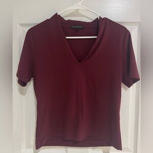 Banana Republic Stretchy V Neck Top